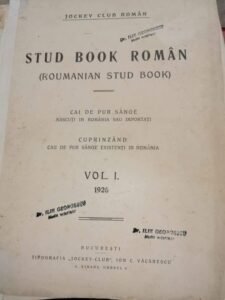 STUD BOOK 1926